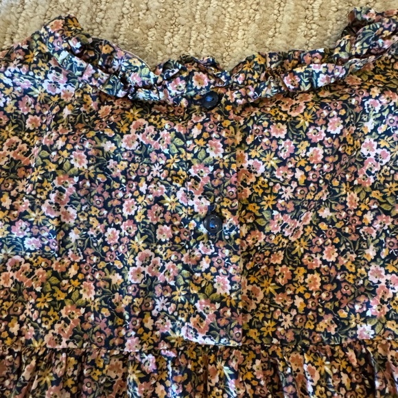 Floral Long Sleeve Dress - Picture 3 of 5